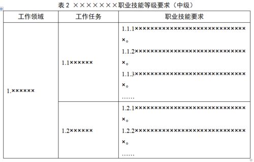 职业技能等级标准开发指南 试行